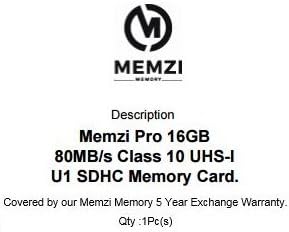 כרטיס זיכרון ממזי פרו 16 ג 'יגה-בייט 10 80 מגה-בייט/שניות עבור ניקון קולפיקס א1000, עמ' 1000, ב700,