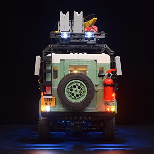 ערכת תאורה שונה של Ruiyif LED עבור LEGO 10317 דגם אבני בניין