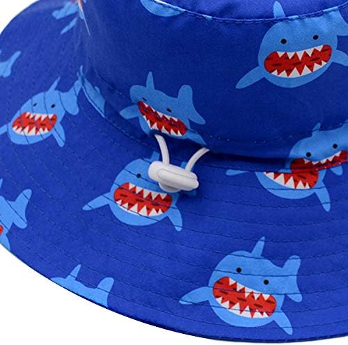 כובע שמש כובע פעוט קיץ upf 50+ הגנת שמש כובעי חוף תינוקת מתכווננים