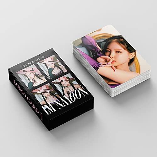 55 יחידות פעמיים פוטו -קלאב פעמיים Nayeon כרטיסי צילום סולו סט Nayeon אלבום חדש Photocard 《im nayeon》 kpop