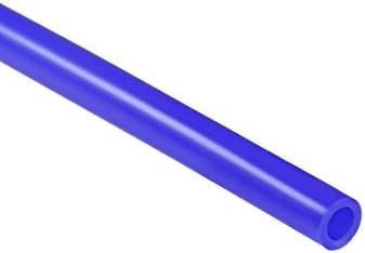 צינורות סיליקון Uxcell, 3/8 ID x 1/2 OD 6.6ft צינור גומי צינור צינור צינור אוויר להעברת משאבה, שחור