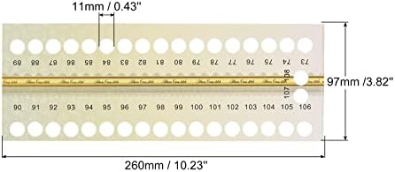 Patikil 73-108 עמדות מארגן נייר רקמה, 50 יח 'מחזיק קו שורה תפר לאחסון כלי תפירה מלאכה, ירוק