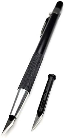 להבי Excel 65 להבי החלפת סכין עט, התואמים לסכין תחביב נשלף של K47, סט של 6 להבים לסכין מלאכה, מיוצר בארצות הברית,