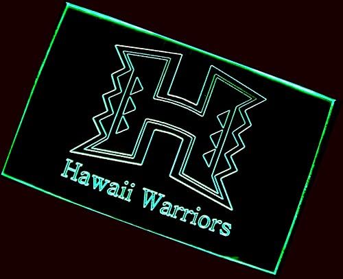 לוגו של קבוצת הוואי עם שלט אור ניאון