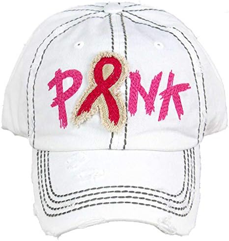 כובע בייסבול וינטג 'של מודעות לנשים ורוד