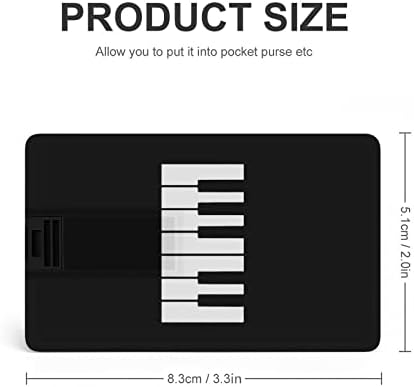 מקשי פסנתר זיכרון USB מקל פלאש מכונן כרטיס אשראי בכרטיס בכרטיס הבנק