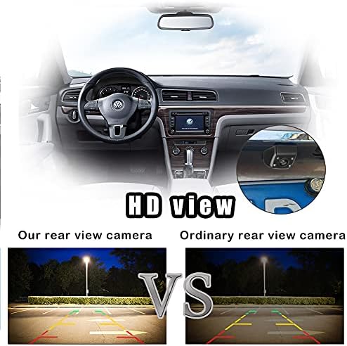 גיבוי לרכב / מצלמה קדמית, מצלמה אחורית אוניברסלית ראיית לילה, אייפ68 עם 170 מצלמה גיבוי לרכב עמיד למים לרכב לרכב,