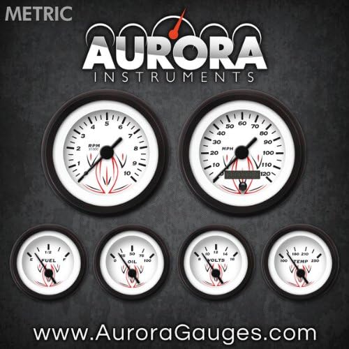 מכשירי Aurora 4695 פנסריפ מטרי לבן 6 מד סט