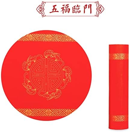 נייר שואן אדום של Kymy מאת רול, נייר קליגרפיה סיני אדום עם 34 סמק 20 ממ, פסטיבל האביב מגילות נייר