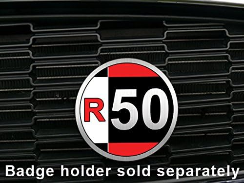 השתקפות אמנותית R50 - תג גריל מגנטי עבור 1 Gen Mini Cooper Hatchback 2002-2006