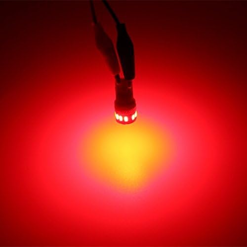 תאורת אללה 2x אדום סופר בוהק W5W 168 175 נורות LED מפת פנים מפה צדדית סמן תאורה תואמות 2005 2006