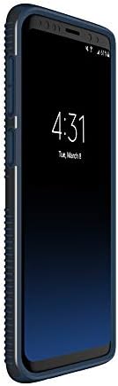 מארז טלפון תואם של מוצרי Speck עבור Samsung Galaxy S9, Candyshell Grip Case, Graual אפור/כחול ים עמוק