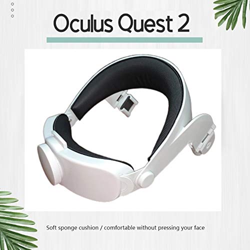 רצועת ראש תואמת ל- Oculus Quest 2, משקפי מציאות מדומה רצועת ראש מתכווננת לרצועת Oculus Quest 2 VR משקפיים