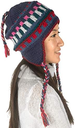 כובע צמר חורפי חם פליס בתוך כובע כובע סרוג דפי אוזניים ארוגים שלג קרים נשים עבות מרינו חיצוניות