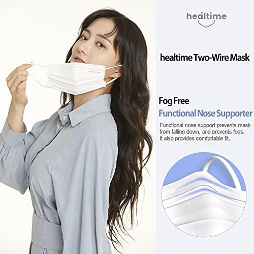 150 יחידות חד פעמי פנים מסכת 3 שכבה צבעים תוצרת קוריאה שחור נוח לנשימה האף חוט