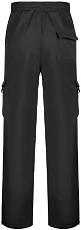 Jinfe 4 8 חותלות צבעים מכנסי גברים מזדמנים מכנסיים למכנסי גברים מוצקים של מכנסי גברים מרובי כיסים מכנסי מטען