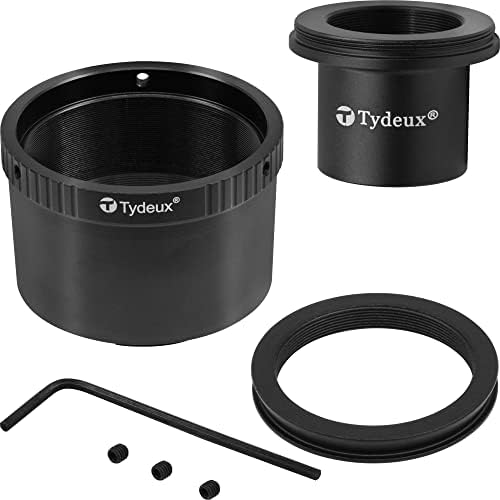 עדשת Tydeux T2 ל- F Uji FX Mount Mount מתאם מצלמה ו- M42 ל- 1.25 מתאם טלסקופ-בורג אוניברסלי עבור X-T1 X-A1 X-E2