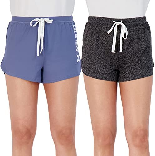 מכנסיים קצרים של הארלי פיג'מה לנשים, מכנסי קיץ חמים לנשים מכנסי טרקלין, מכנסי שינה נוחים חמודים