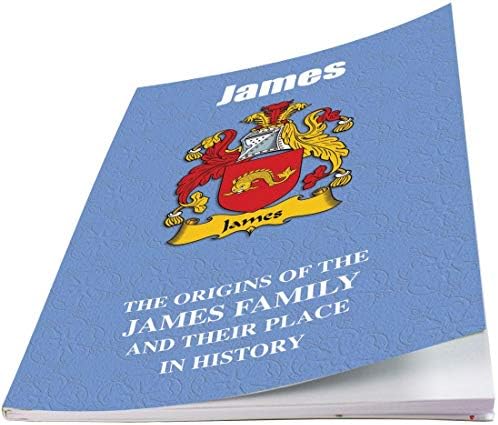 אני Luv Ltd ג'יימס חוברת היסטוריה של שם משפחה משפחתי עם עובדות היסטוריות קצרות