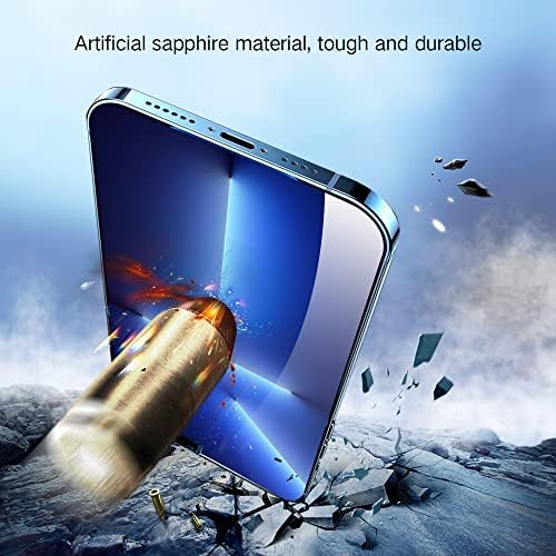 Sapphire Sapphire Anti Anti Blue Light מגן מיועד לאייפון 13 Pro Max -הגנה על עיניים ברמה רפואית -HD סינון