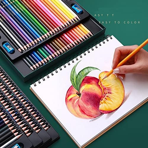 FZZDP 200 עפרונות צבעי שמן מקצועיים סט עפרונות צבעי מים עפרונות צבעוניים עפרונות צבעוניים ילדים