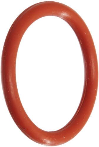 141 סיליקון O-Ring, 70A דורומטר, אדום, 2-5/16 ID, 2-1/2 OD, 3/32 רוחב