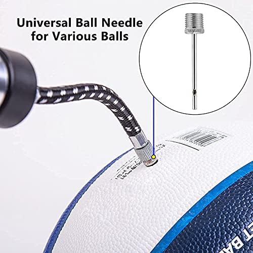 לימגס אוניברסלי עיצוב כדור משאבת מחטי כדורסל, כדורגל, כדורעף, רוגבי, כדוריד, כדור מים כדורי וכו'. 12