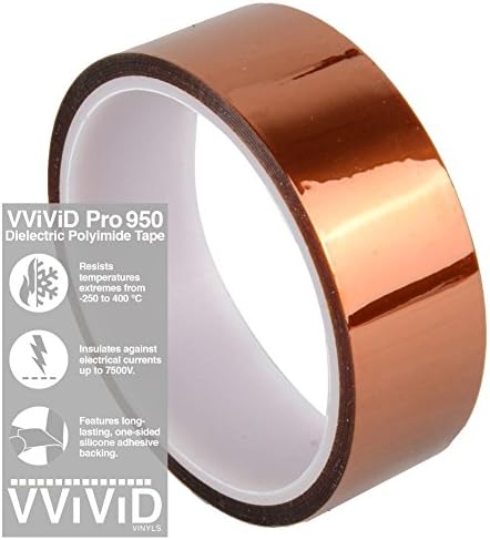Vvivid Pro 950 סרט פולימיד סרט דיאלקטרי לבידוד, אלקטרוניקה, הלחמה והדפסת תלת מימד