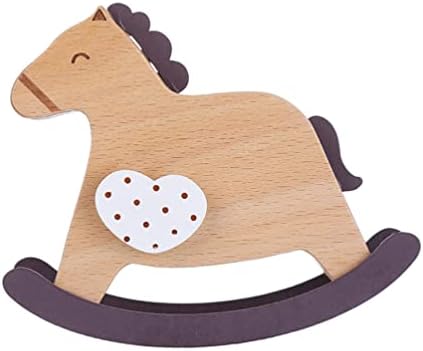 Sewacc Tots צעצועים ידניים-נדנדים נדנדה קופסת מוזיקת ​​סוסים קרוסלה סוס שעון קופסא מוזיקלית קופסאות קופסאות שולחנות