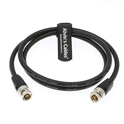 12 גרם BNC-Coaxial-Cable Cable's Cable's HD SDI BNC זכר לזכר בצורת L כבל מקורי לצורת L למצלמת וידאו 4K