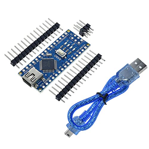 קידום 1 PCS עבור Arduino Nano 3.0 Atmega328 בקר תואם לוח תואם Wavgat מודול פיתוח PCB ללא USB V3.0,