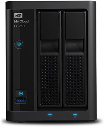 WD 8TB My Cloud Pro Series Pr2100 אחסון מצורף רשת - NAS - WDBBCL0080JBK -NENSN