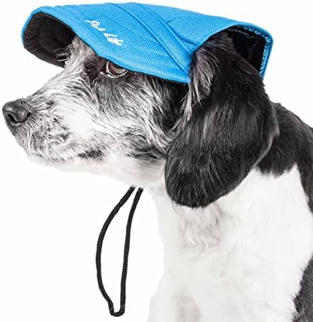 כובע כלב אופנה Life ® עם הגנת כיסוי UV - מספק צל יותר מאשר כלב Banadana - כולל חורי אוזניים ומיתרי לסת מתכווננים