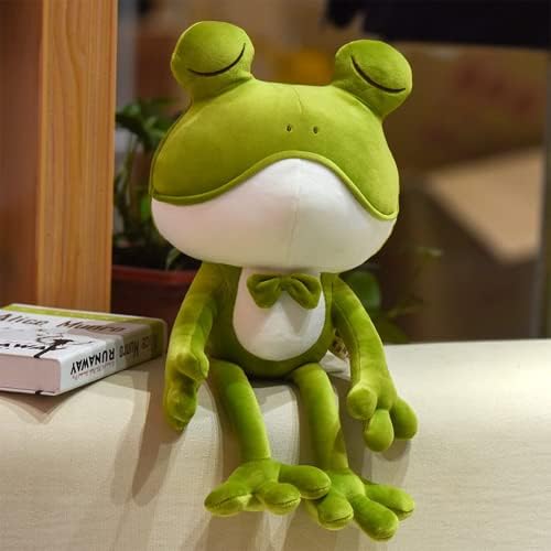 צעצוע קטיפה צפרדע, כרית שינה צפרדעים סופר רכה וחמודה, כרית קטיפה צפרדע, מתנה הטובה ביותר לילדים ולחברים