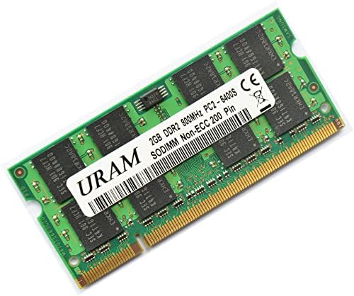 DDR2 RAM 2GB 800 מגה הרץ 2RX8 PC2 6400S PC2 6400 1.8V 200 סיכה שאינו ECC SODIMM בלתי מנוצח זיכרון שבב סמסונג
