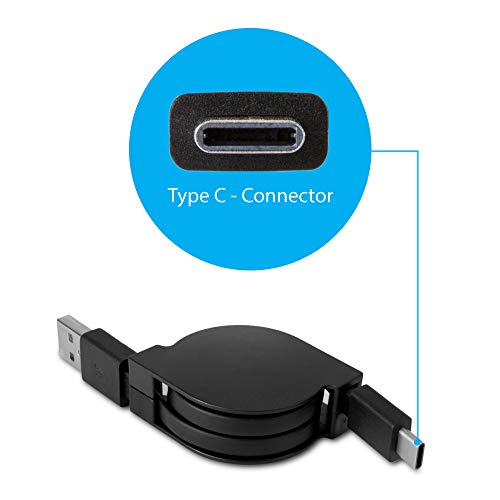 כבל Goxwave תואם ל- OnePlus 11 5G-Minisync-USB-A ל- USB Type-C, כבל נשלף-USB-A ל- USB Type-C