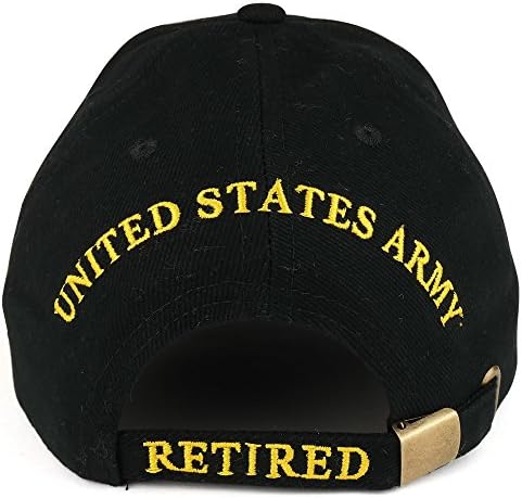 רישיון רשמי צבא ארה ב בדימוס עם סמל רקום צבאי בייסבול כובע