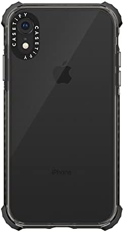 Casetify Ultra Impact Case עבור iPhone XR - ברור שחור