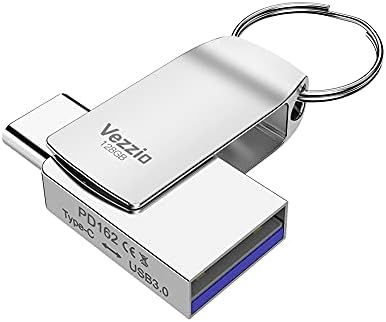 Vezzio סוג C כונן פלאש USB, 2 ביציאה כפולה 1 USB3.0 מקל זיכרון מהירות גבוהה לספר מחשב טלפוני