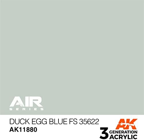 אק אקריליק 3 ג ' ן מטוס אק11880 ברווז ביצה כחול פ. ס. 35622
