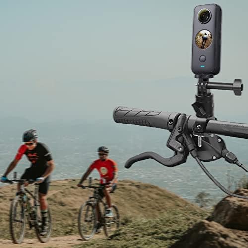 כידון הרכבה על אופניים עבור GoPro, 0.8-1.3 אינץ 'אלומיניום הר אופניים אופנועי כידון כידון תואם