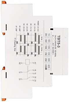 ממסר זמן מסילה של דייק 24-240V AC/DC ממסר מתח אוניברסלי 220 וולט טווח הגדרת זמן ממסר זמן ממסר טווח