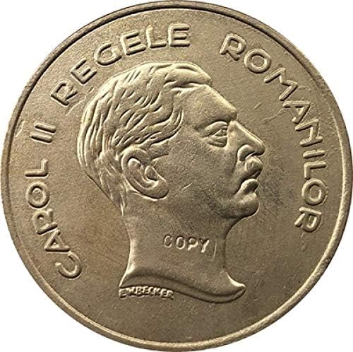 1939 רומניה 100 ליי עותק מטבעות זהב 35 ממ מתנות אוסף קישוטים
