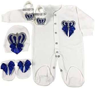 לוקסוס בעבודת יד תינוקת/ילד בית חולים יציאה יילוד בלינג תלבושות לייט סט אירוע מיוחד תלבושת