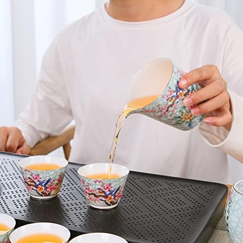 Garneck קרמיקה כוס תה סינית- סגנון צייר ביד קונגפו תה קרמיקה קרמיקה ספלי תה קפה כוס כוס כוס כוס לקונג
