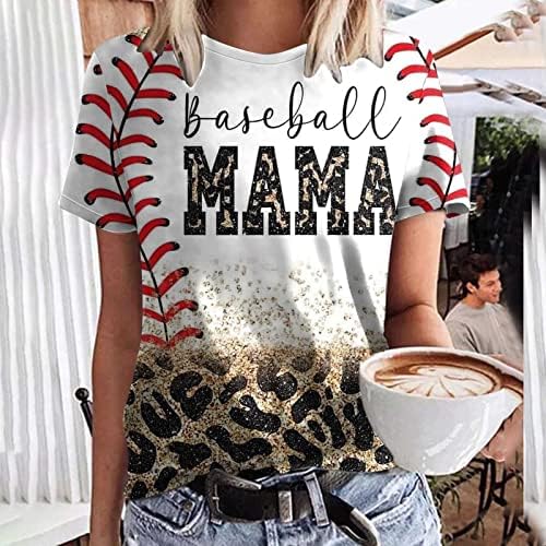 נשים בייסבול מאמא מולבן חולצת טריק