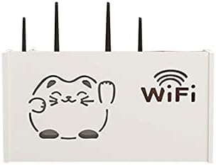 MJER Wireless Router Cox Storage Shocke Socket Wifi קישוט קיר רכוב על קיר טלוויזיה, לאחסון קיר 23.3.22