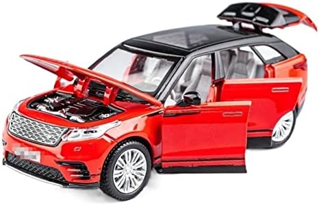 דגם מכוניות בקנה מידה לרכב רובר רובר VELAR סגסוגת רכב סגסוגת דגם DIECAST צעצוע מתכת רכבי שטח רכבי סאונד