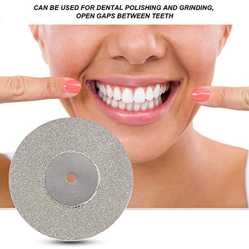 ערכת דיסק לתיקון שיניים, 5 יחידות / הגדרת שיניים כפול צדדי דיסק דיסק שיניים חיתוך שיניים ליטוש דיסק לטיפול