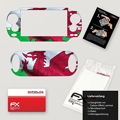 Sony PlayStation Vita Design Skin Flag of Wales מדבקה מדבקה לפלייסטיישן ויטה